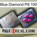 Blue Diamond Pill 100 38